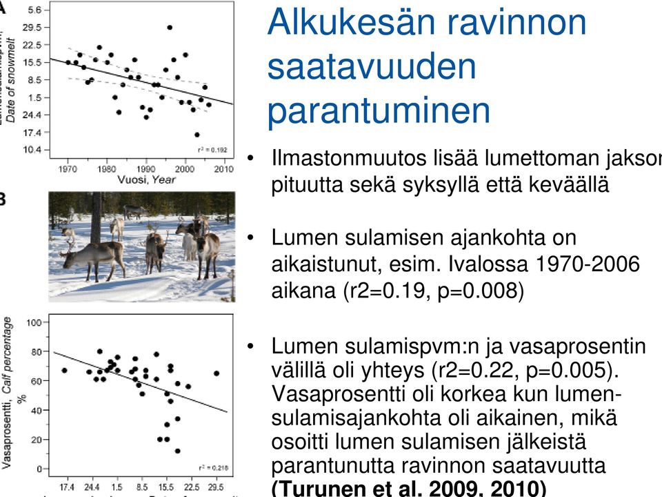 parantunutta ravinnon saatavuutta (Turunen et al.