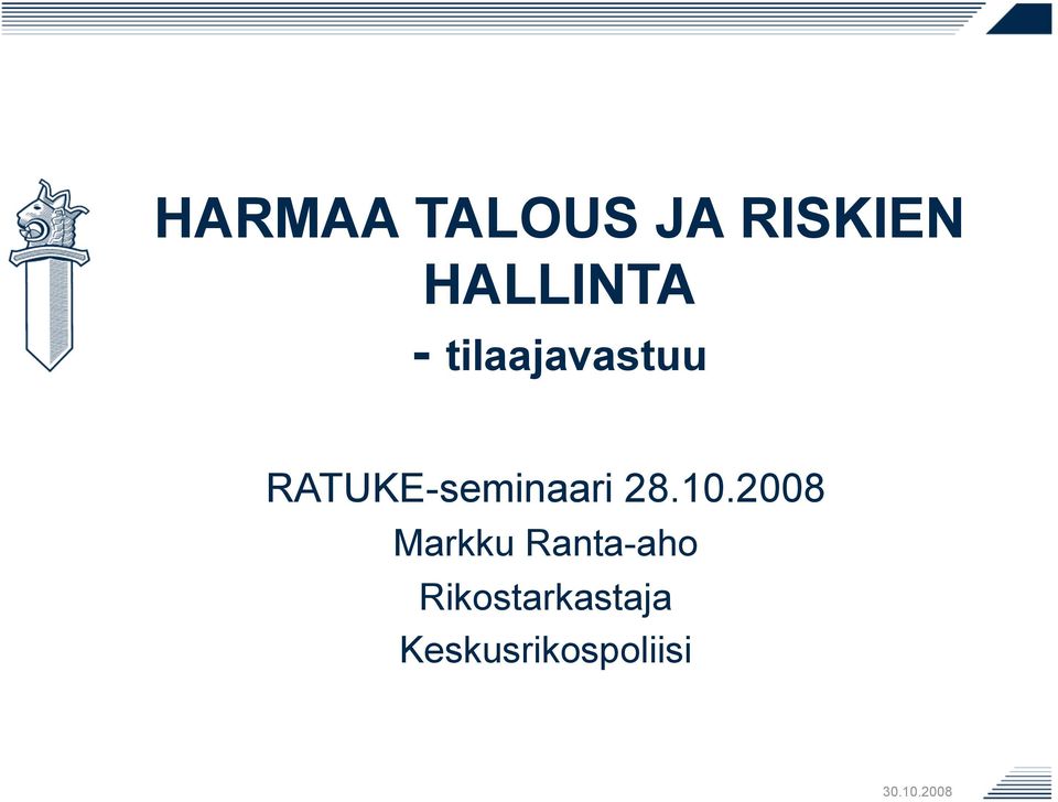 RATUKE-seminaari 28.10.