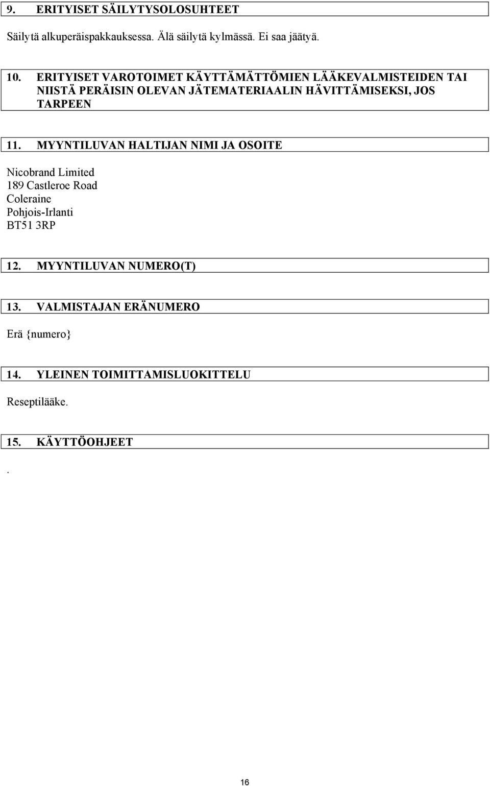 TARPEEN 11.