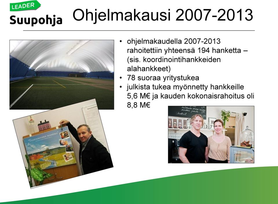 koordinointihankkeiden alahankkeet) 78 suoraa