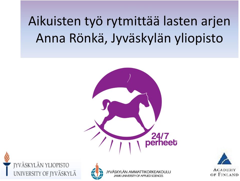 arjen Anna Rönkä,