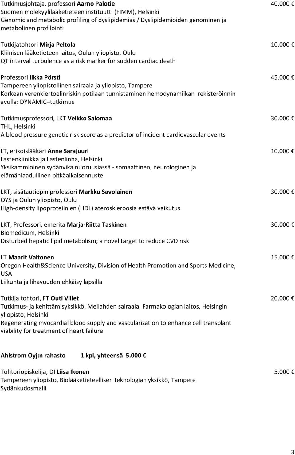 000 Kliinisen lääketieteen laitos, Oulun yliopisto, Oulu QT interval turbulence as a risk marker for sudden cardiac death Professori Ilkka Pörsti 45.