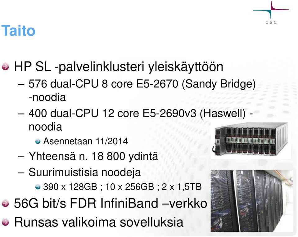 Asennetaan 11/2014 Yhteensä n.