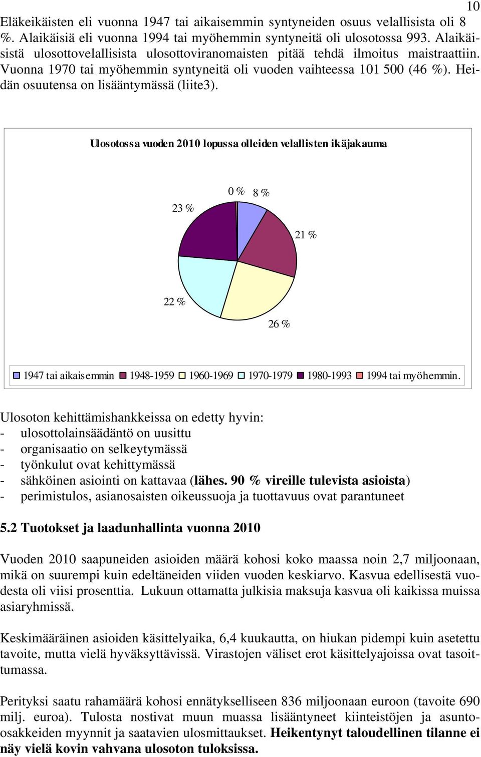 Heidän osuutensa on lisääntymässä (liite3).