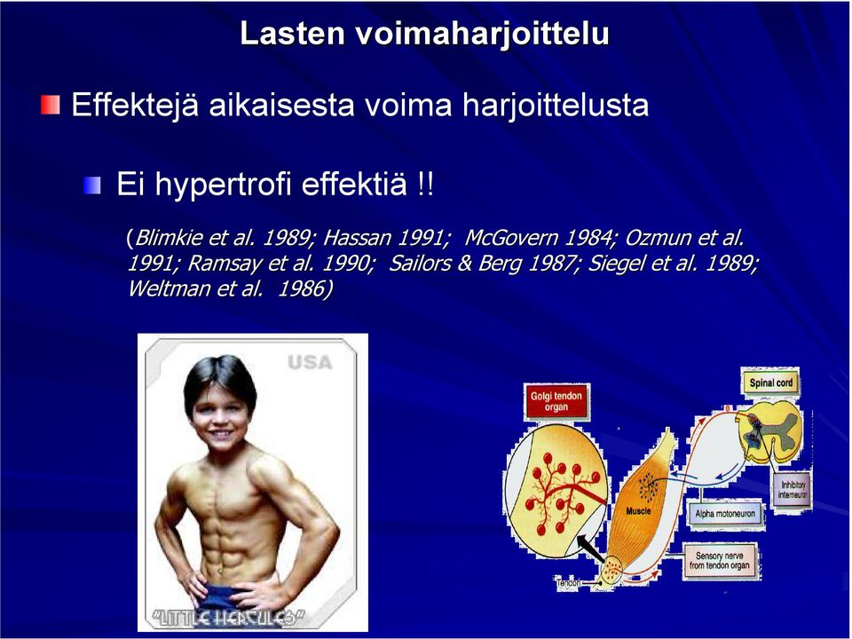 1989; Hassan 1991; McGovern 1984; Ozmun et al.