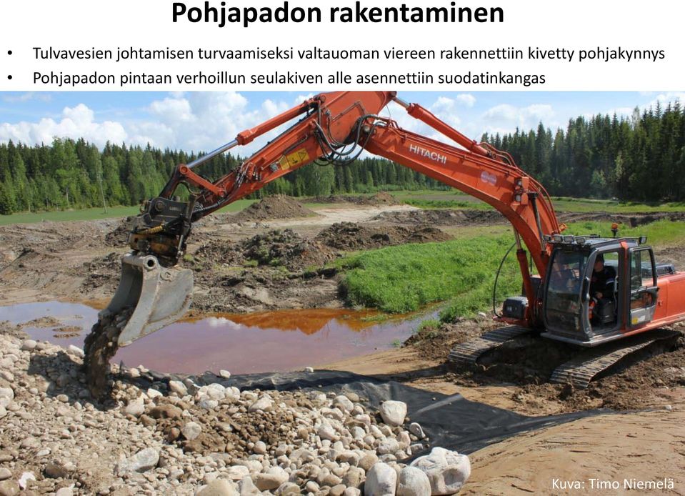 kivetty pohjakynnys Pohjapadon pintaan