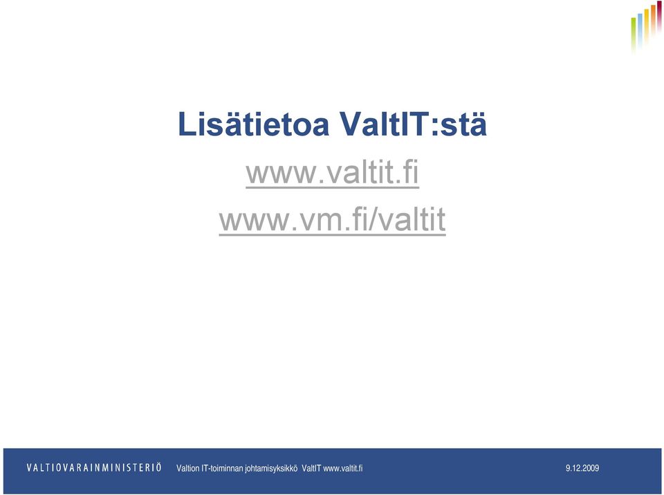 fi/valtit Valtion IT-toiminnan