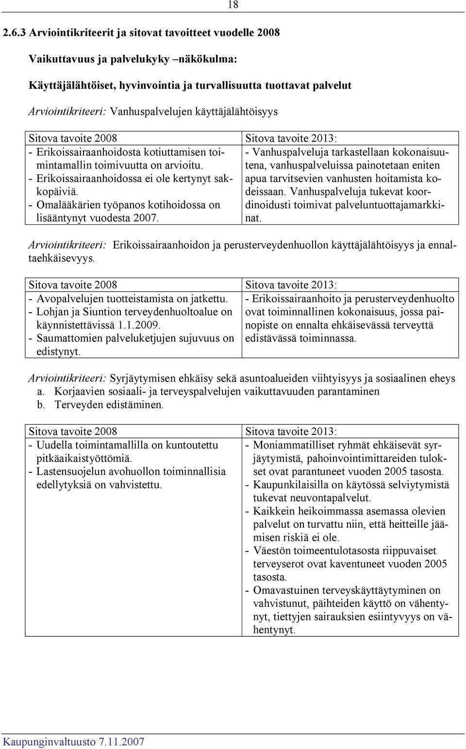 Vanhuspalvelujen käyttäjälähtöisyys - Erikoissairaanhoidosta kotiuttamisen toimintamallin toimivuutta on arvioitu.