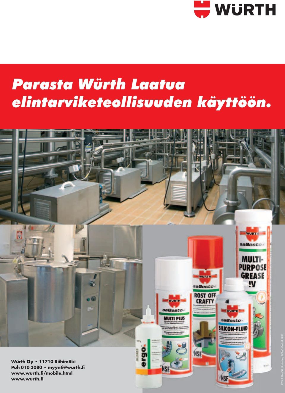 Würth Oy 11710 Riihimäki Puh 010 3080