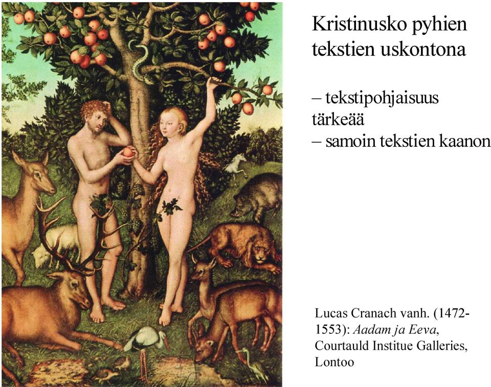 kaanon Lucas Cranach vanh.