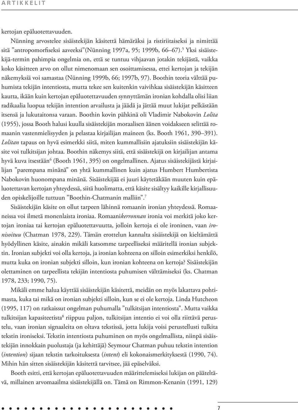 voi samastaa (Nünning 1999b, 66; 1997b, 97).