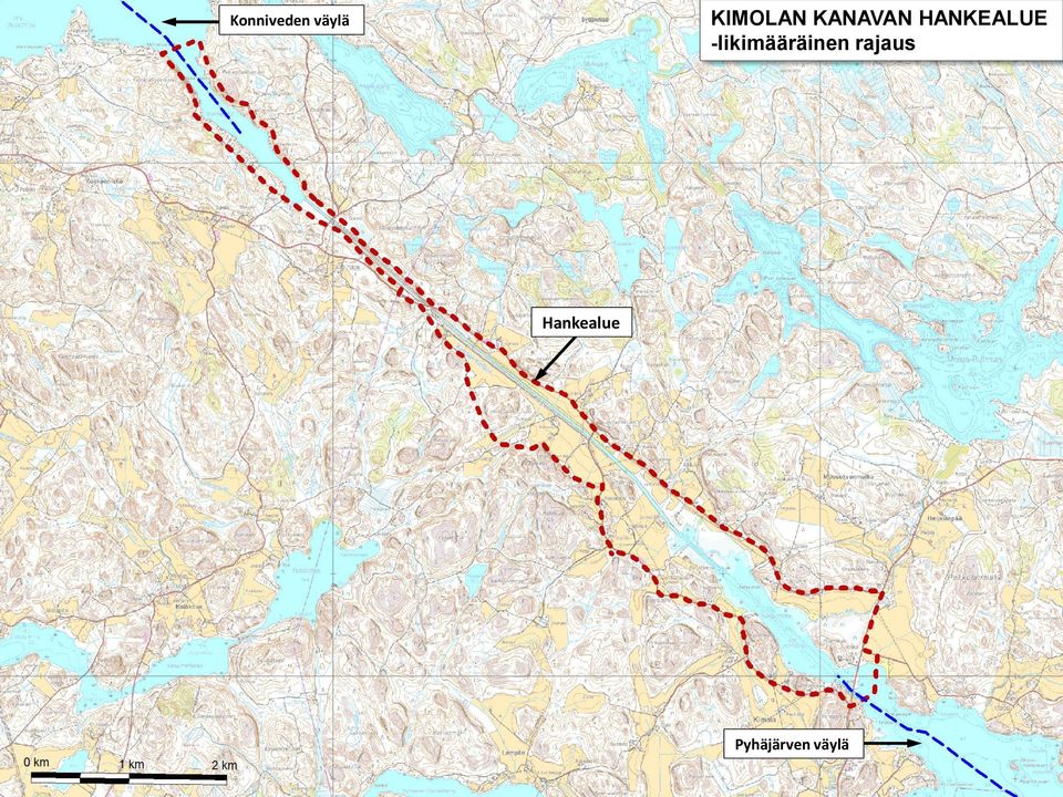 Konniveden väylä Hankealue 14.