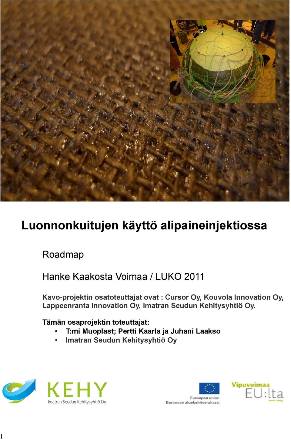 Lappeenranta Innovation Oy, Imatran Seudun Kehitysyhtiö Oy.