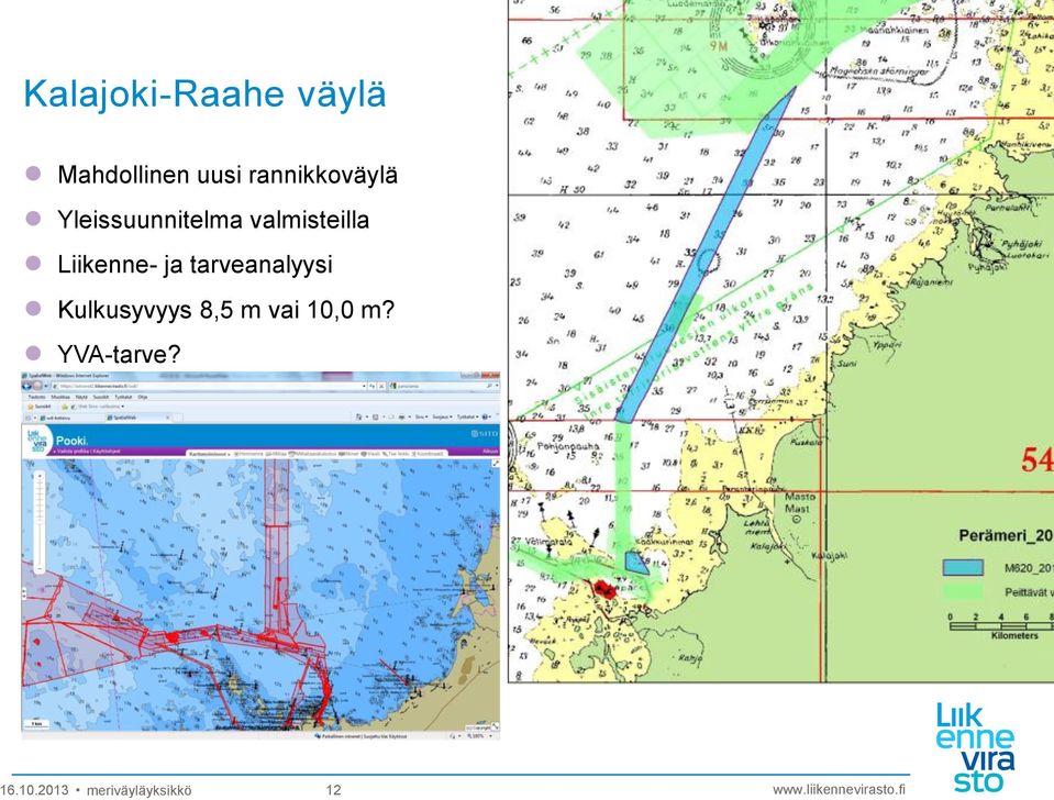 Liikenne- ja tarveanalyysi Kulkusyvyys 8,5 m