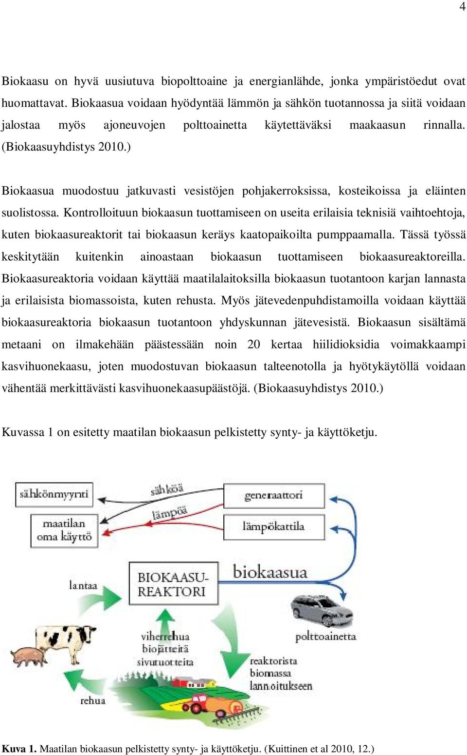 ) Biokaasua muodostuu jatkuvasti vesistöjen pohjakerroksissa, kosteikoissa ja eläinten suolistossa.