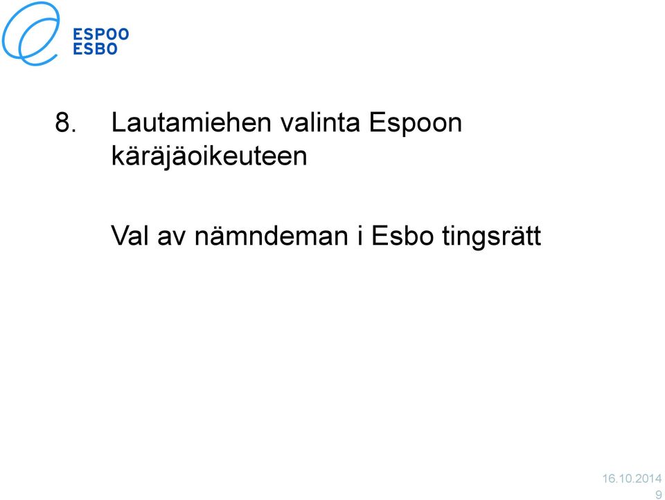 Val av nämndeman i
