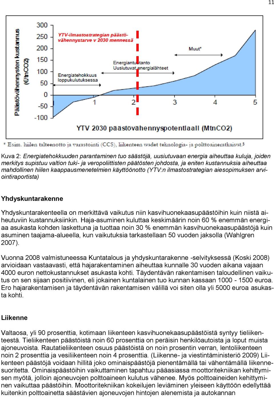 kasvihuonekaasupäästöihin kuin niistä aiheutuviin kustannuksiinkin.