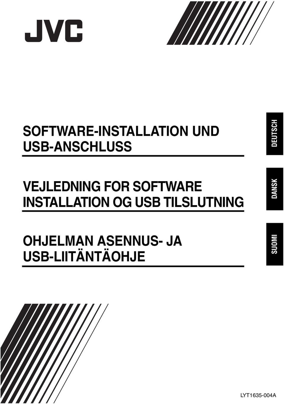 INSTALLATION OG USB TILSLUTNING DANSK