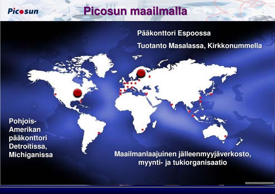 pääkonttori Detroitissa, Michiganissa