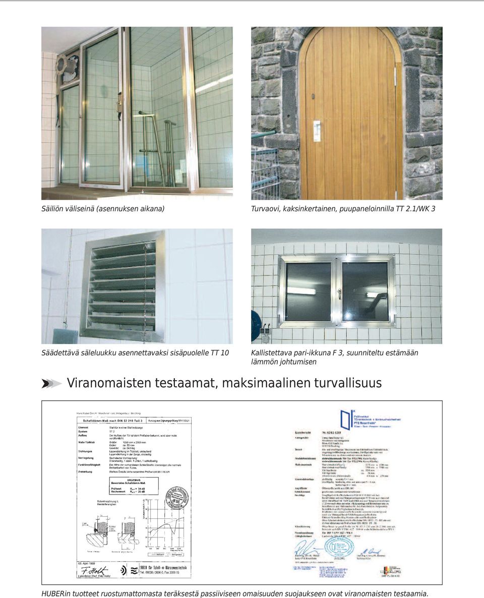 suunniteltu estämään lämmön johtumisen Viranomaisten testaamat, maksimaalinen turvallisuus