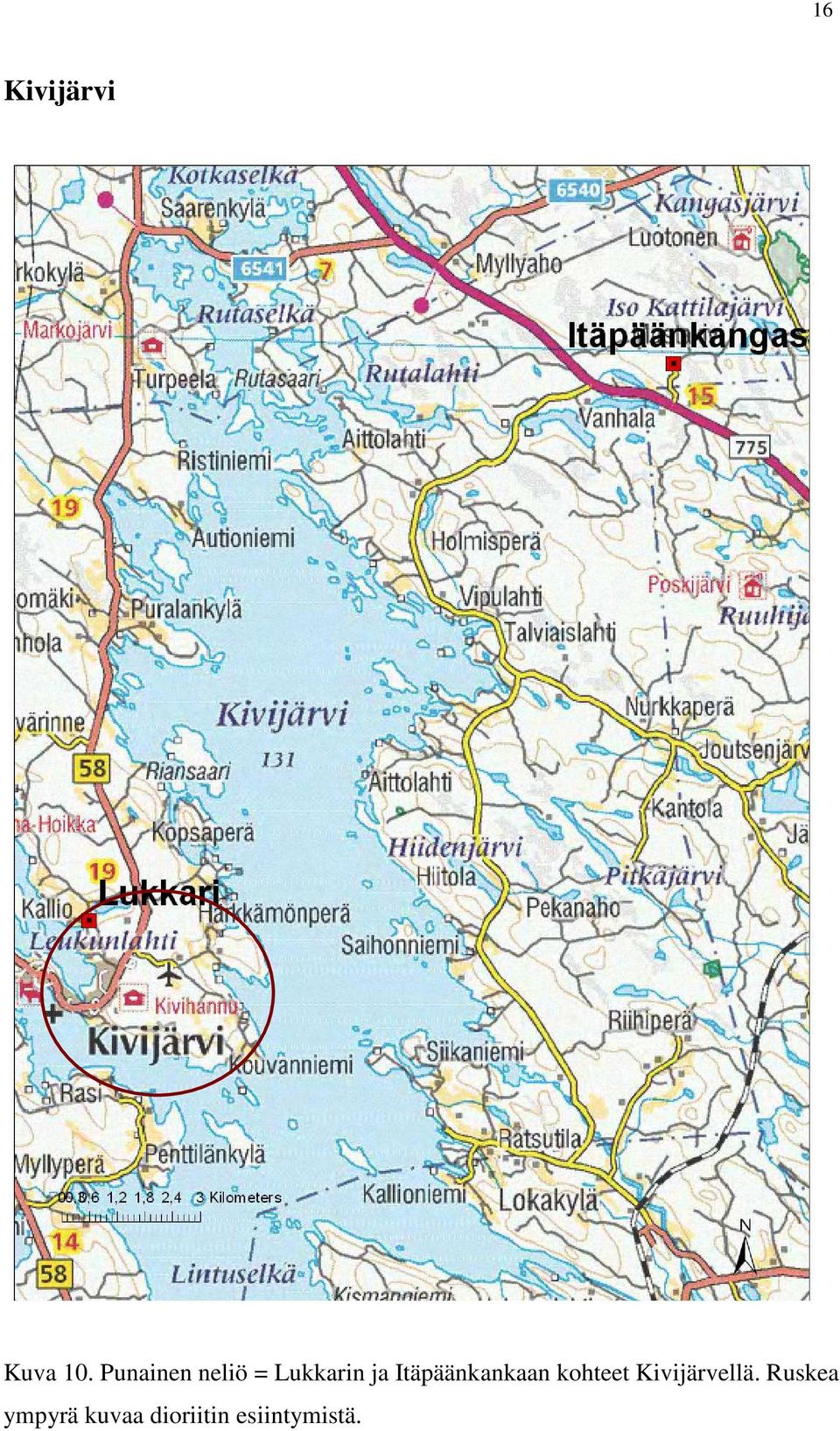 Itäpäänkankaan kohteet