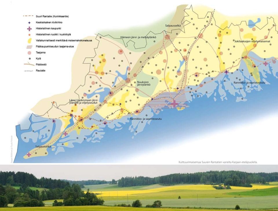 ja viljelyseudut Rannikko- ja saaristoseutu Seppo Mäkinen ja Tuula Palaste