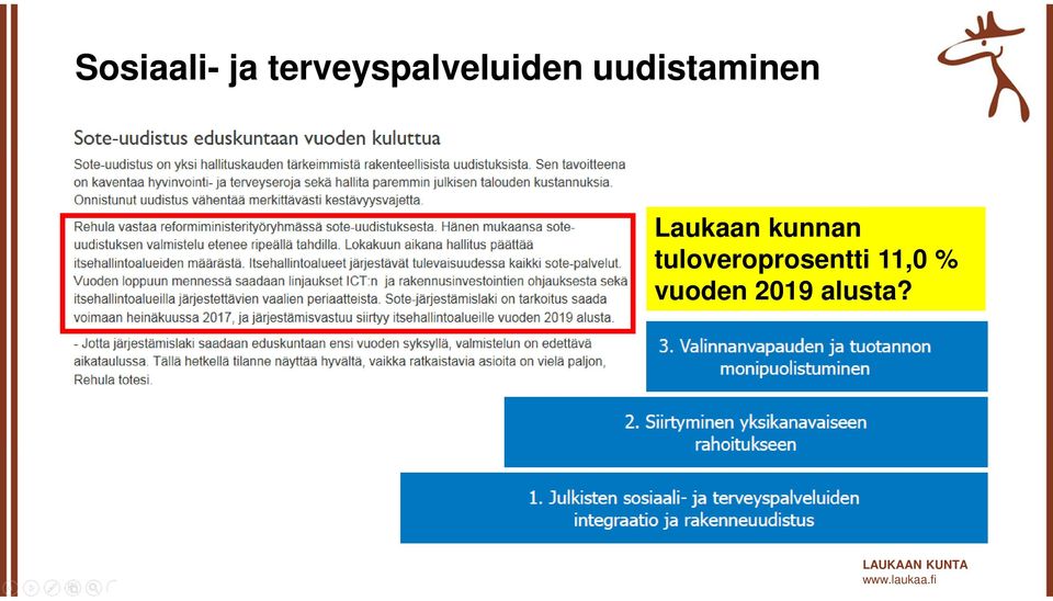 uudistaminen Laukaan