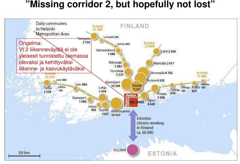 yleisesti tunnistettu olemassa olevaksi