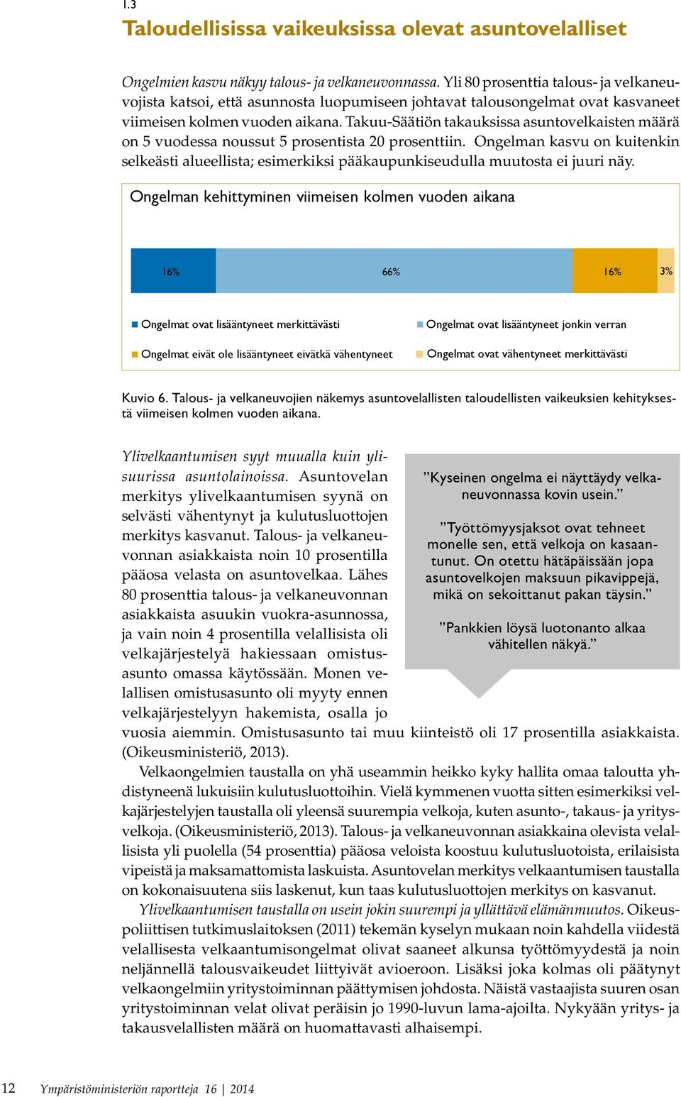 Takuu-Säätiön takauksissa asuntovelkaisten määrä on 5 vuodessa noussut 5 prosentista 20 prosenttiin.