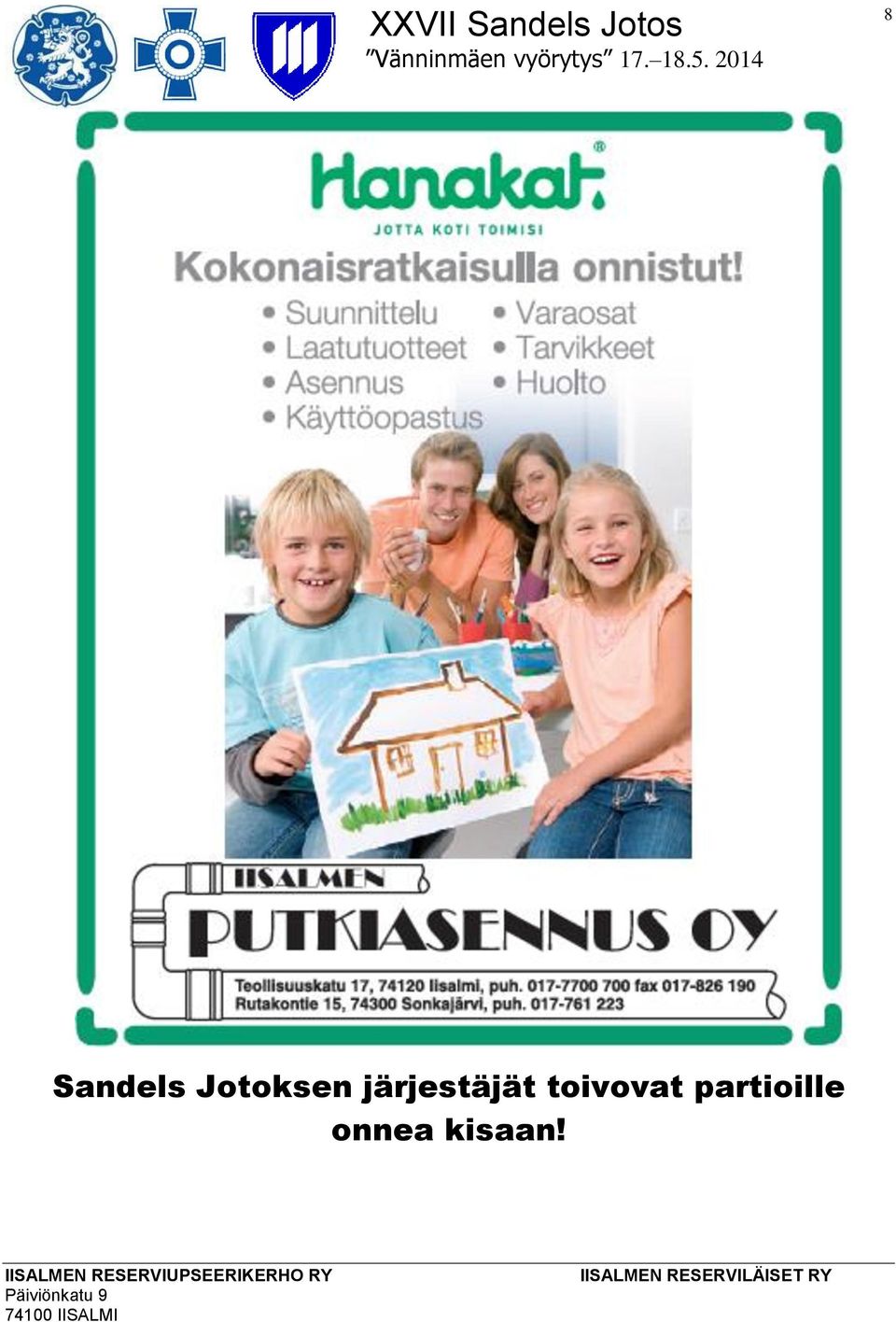 järjestäjät