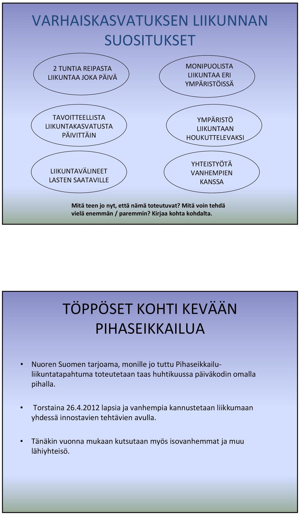 Kirjaa kohta kohdalta.