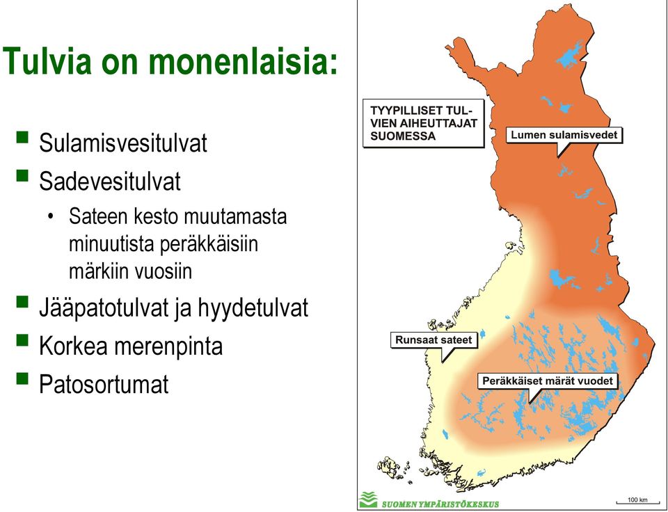 minuutista peräkkäisiin märkiin vuosiin