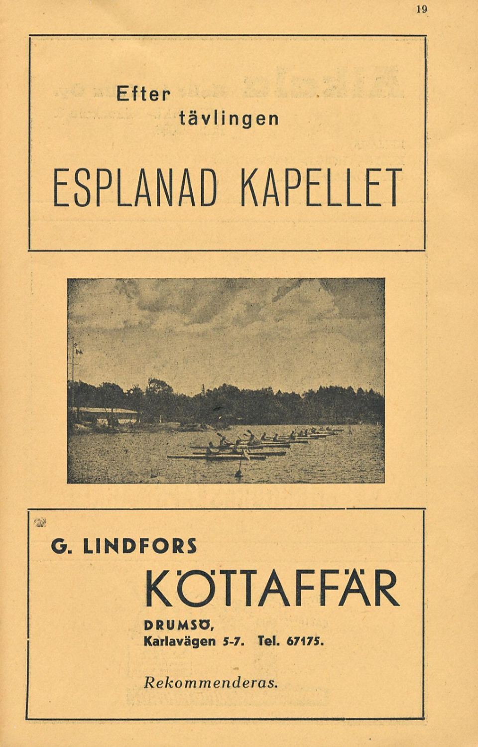 LINDFORS KÖTTAFFÄR DRUMSO,