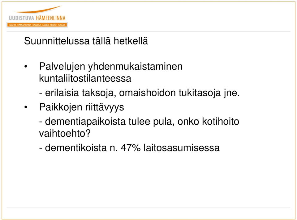 tukitasoja jne.
