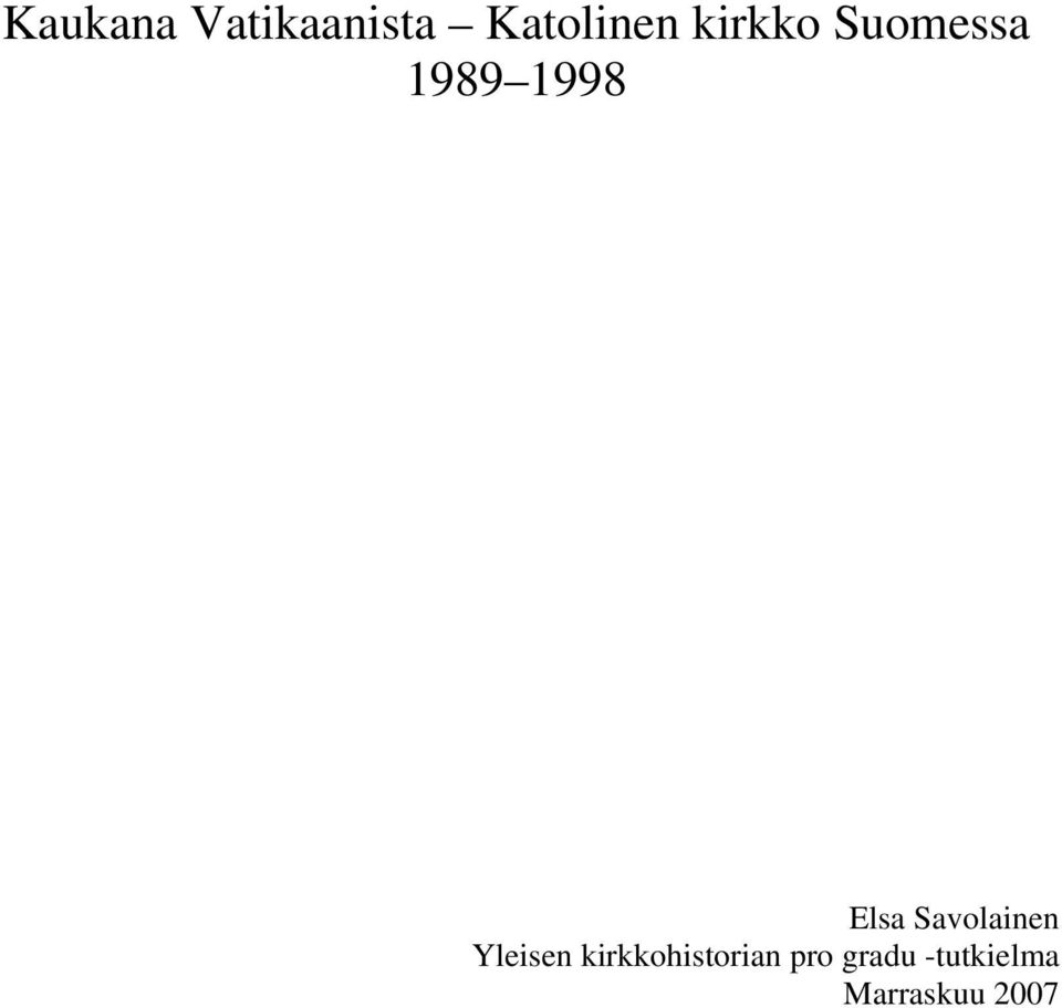 Savolainen Yleisen