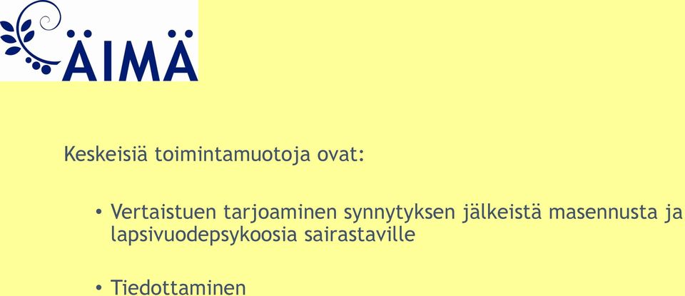 synnytyksen jälkeistä masennusta