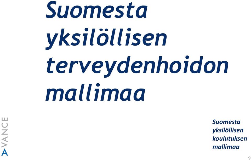mallimaa  koulutuksen