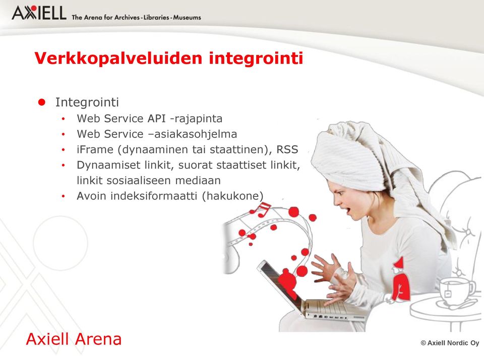 staattinen), RSS Dynaamiset linkit, suorat staattiset linkit,