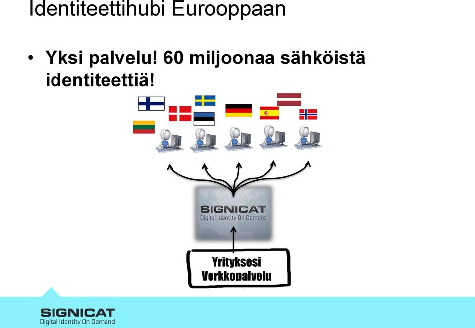 60 miljoonaa sähköistä