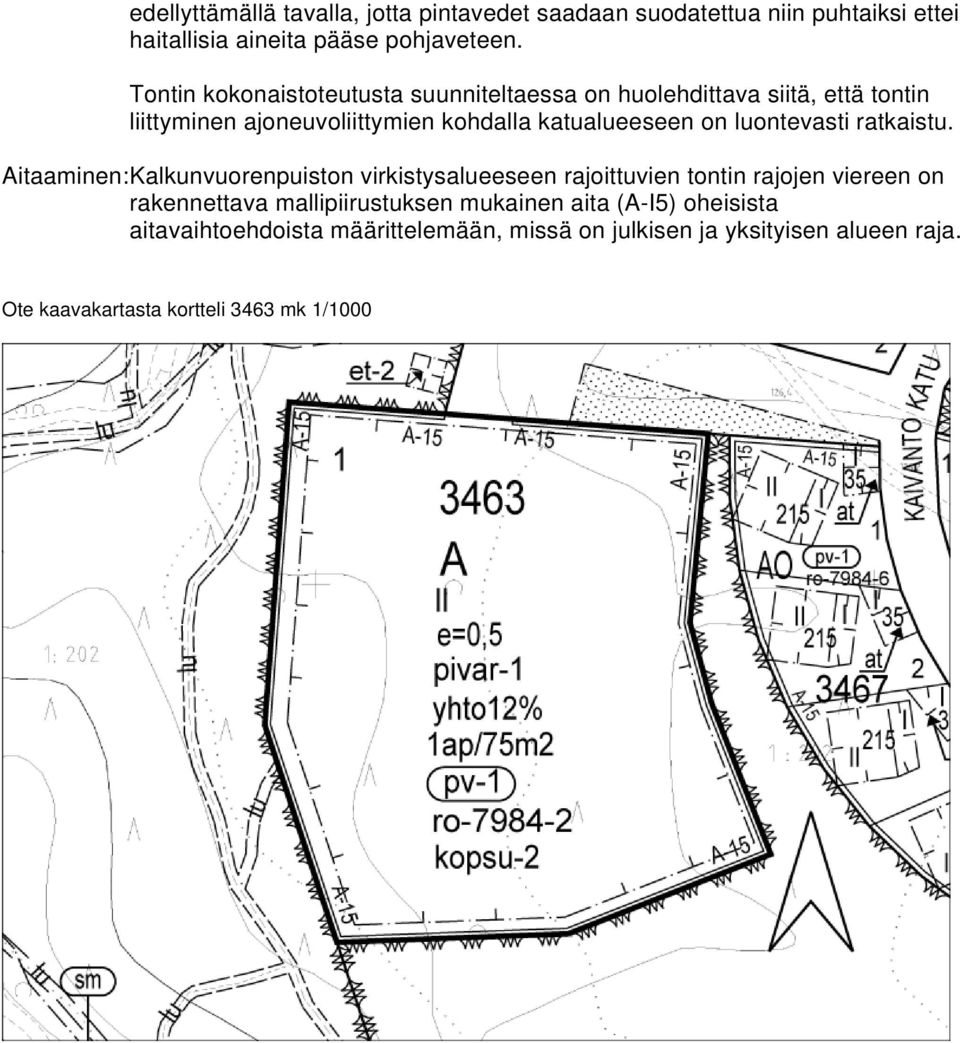 luontevasti ratkaistu.