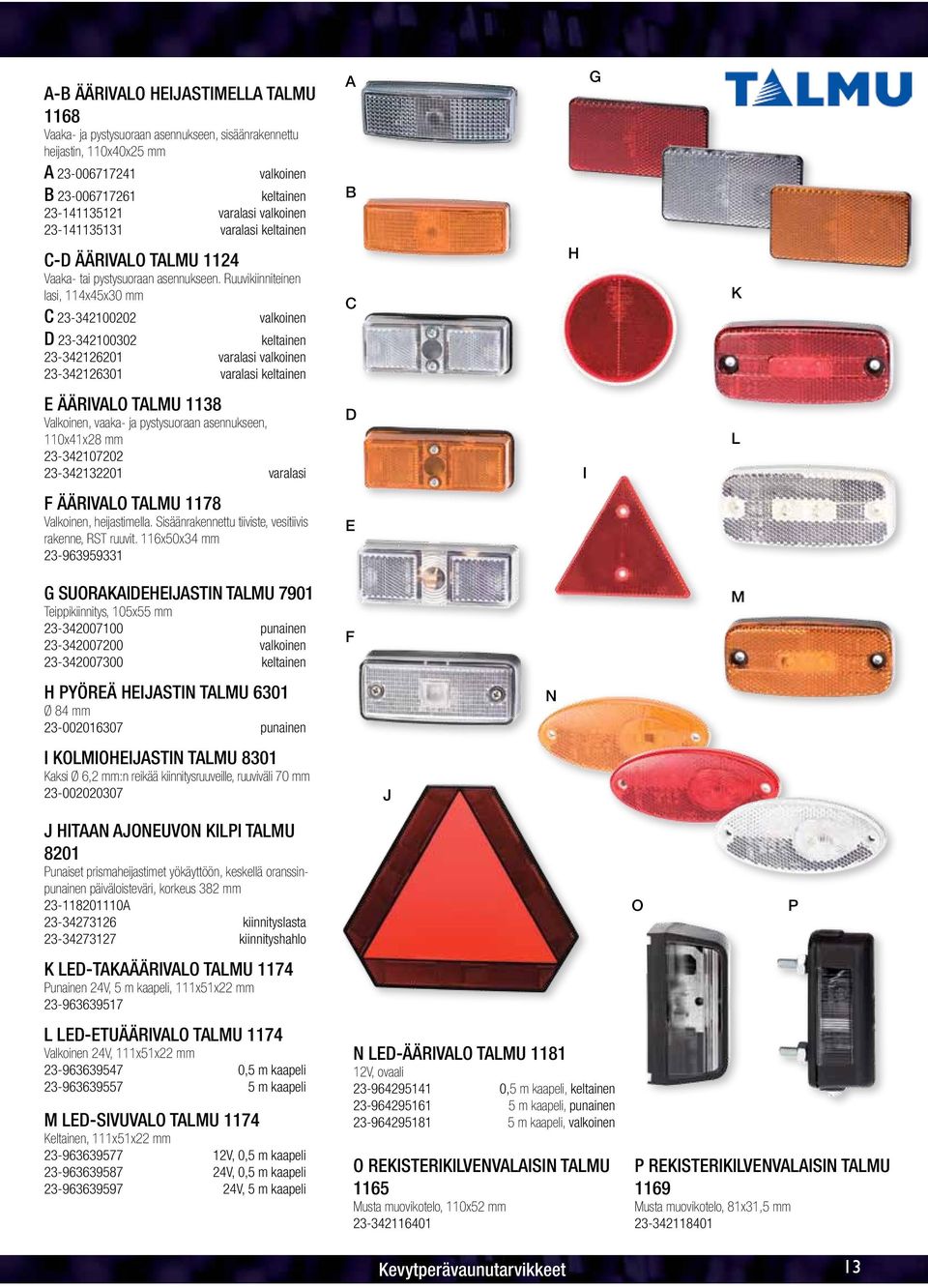 Ruuvikiinniteinen lasi, 114x45x30 mm 23-342100202 valkoinen 23-342100302 keltainen 23-342126201 varalasi valkoinen 23-342126301 varalasi keltainen ÄÄRVLO TLMU 1138 Valkoinen, vaaka- ja pystysuoraan