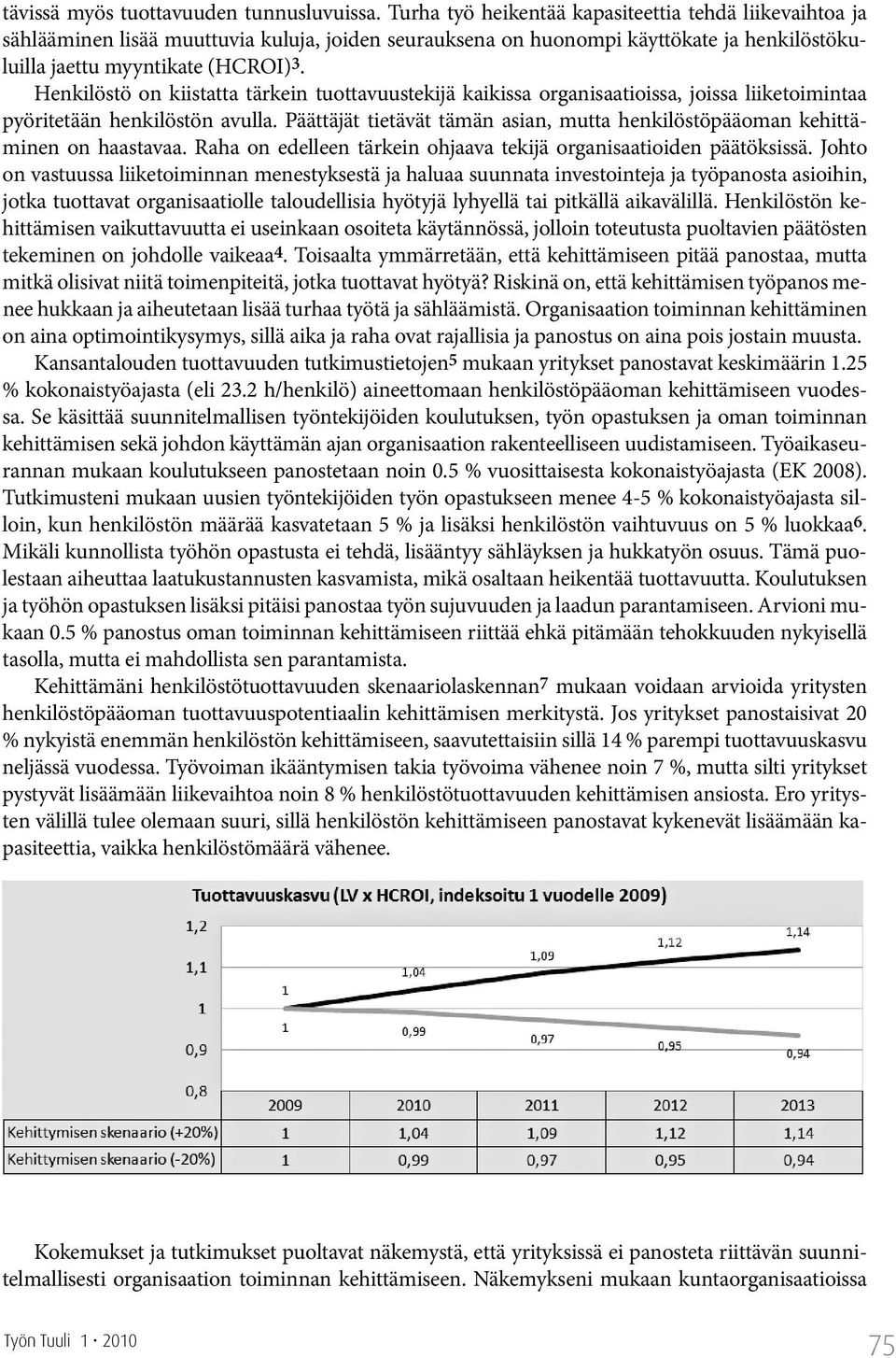 Henkilöstö on kiistatta tärkein tuottavuustekijä kaikissa organisaatioissa, joissa liiketoimintaa pyöritetään henkilöstön avulla.