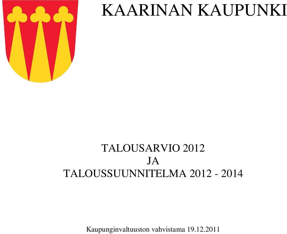 TALOUSSUUNNITELMA