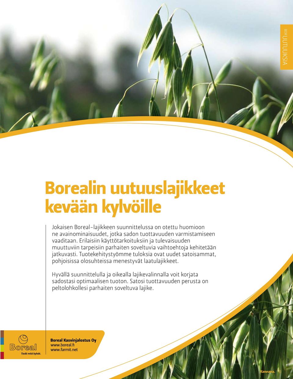 Erilaisiin käyttötarkoituksiin ja tulevaisuuden muuttuviin tarpeisiin parhaiten soveltuvia vaihtoehtoja kehitetään jatkuvasti.