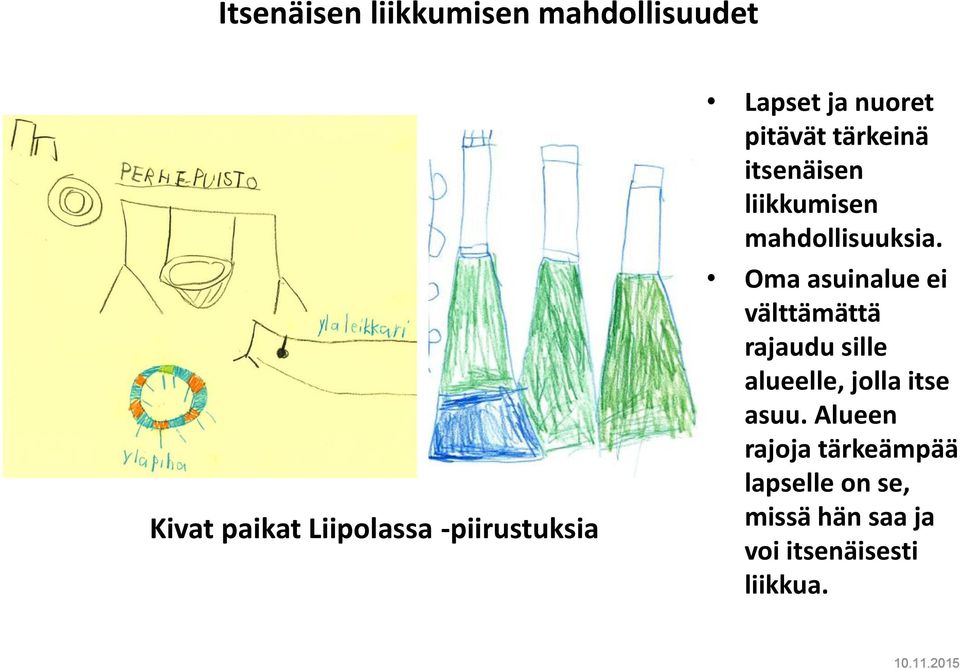 Oma asuinalue ei välttämättä rajaudu sille alueelle, jolla itse asuu.