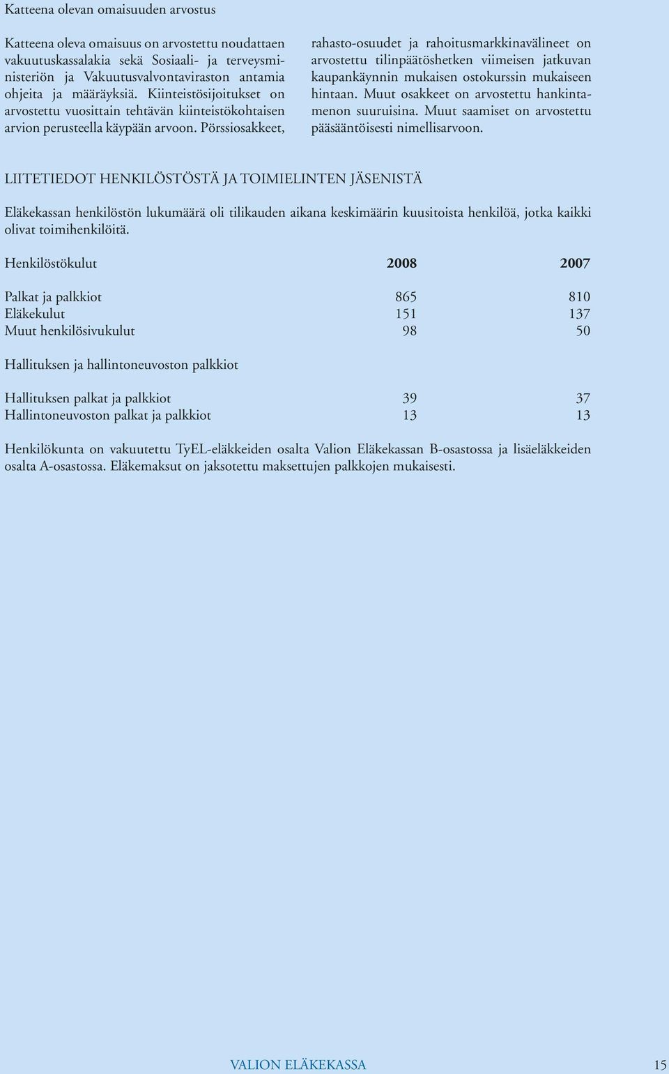 Pörssiosakkeet, rahasto-osuudet ja rahoitusmarkkinavälineet on arvostettu tilinpäätöshetken viimeisen jatkuvan kaupankäynnin mukaisen ostokurssin mukaiseen hintaan.