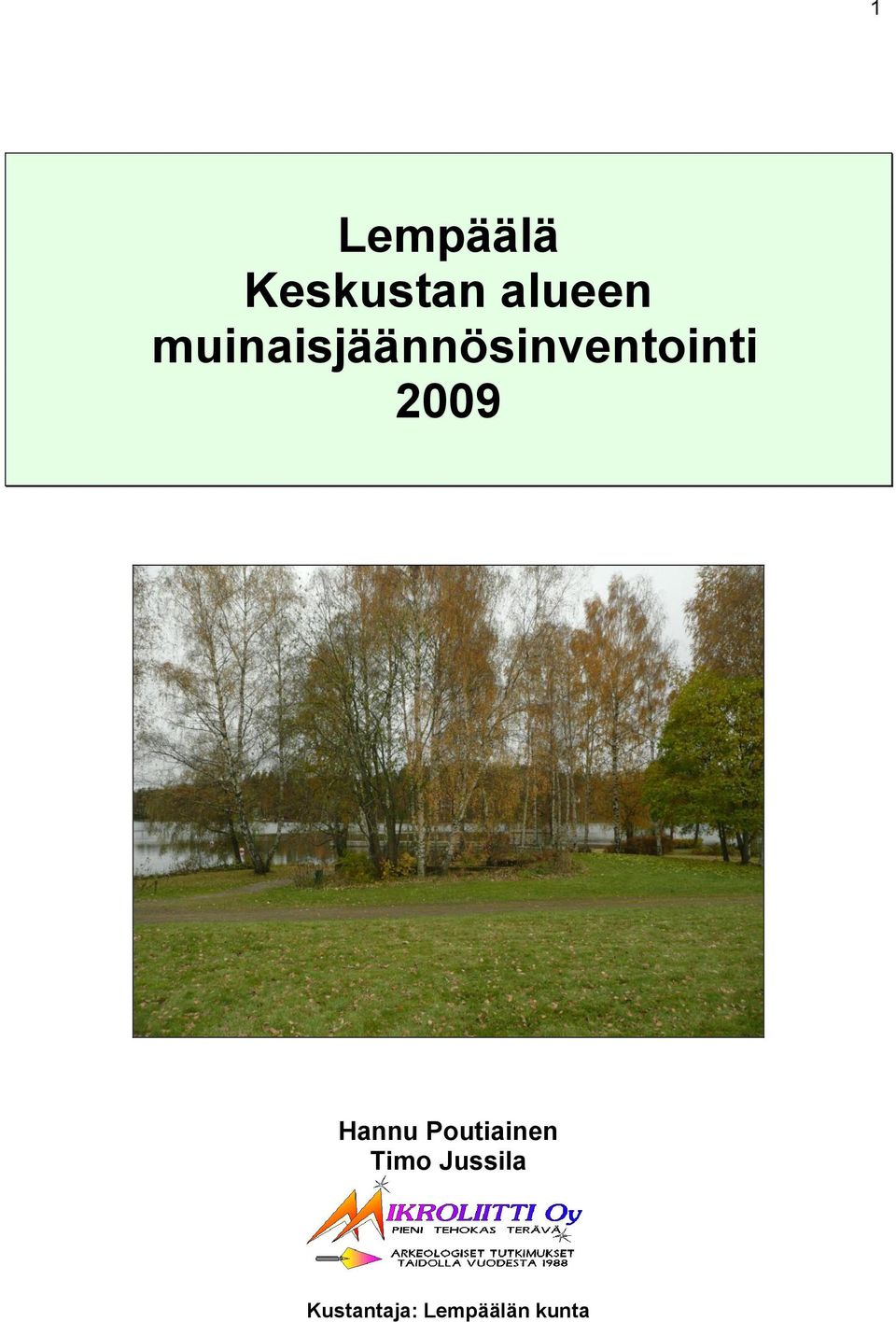 2009 Hannu Poutiainen Timo