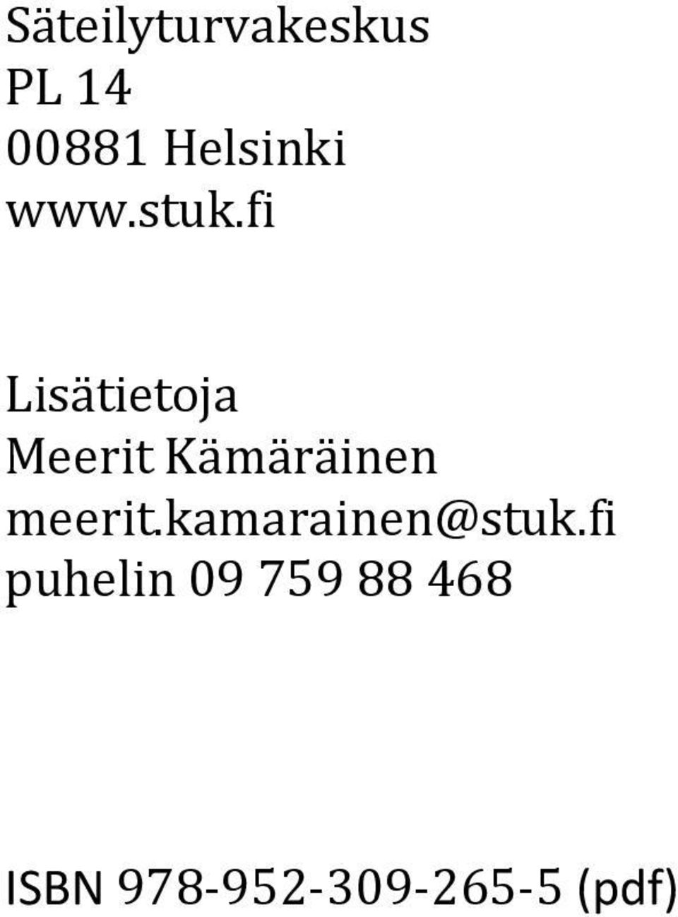 fi Lisätietoja Meerit Kämäräinen meerit.