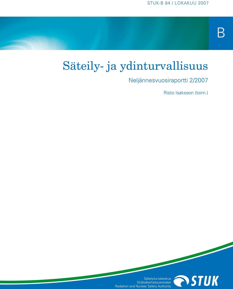 2/2007 Risto Isaksson (toim.