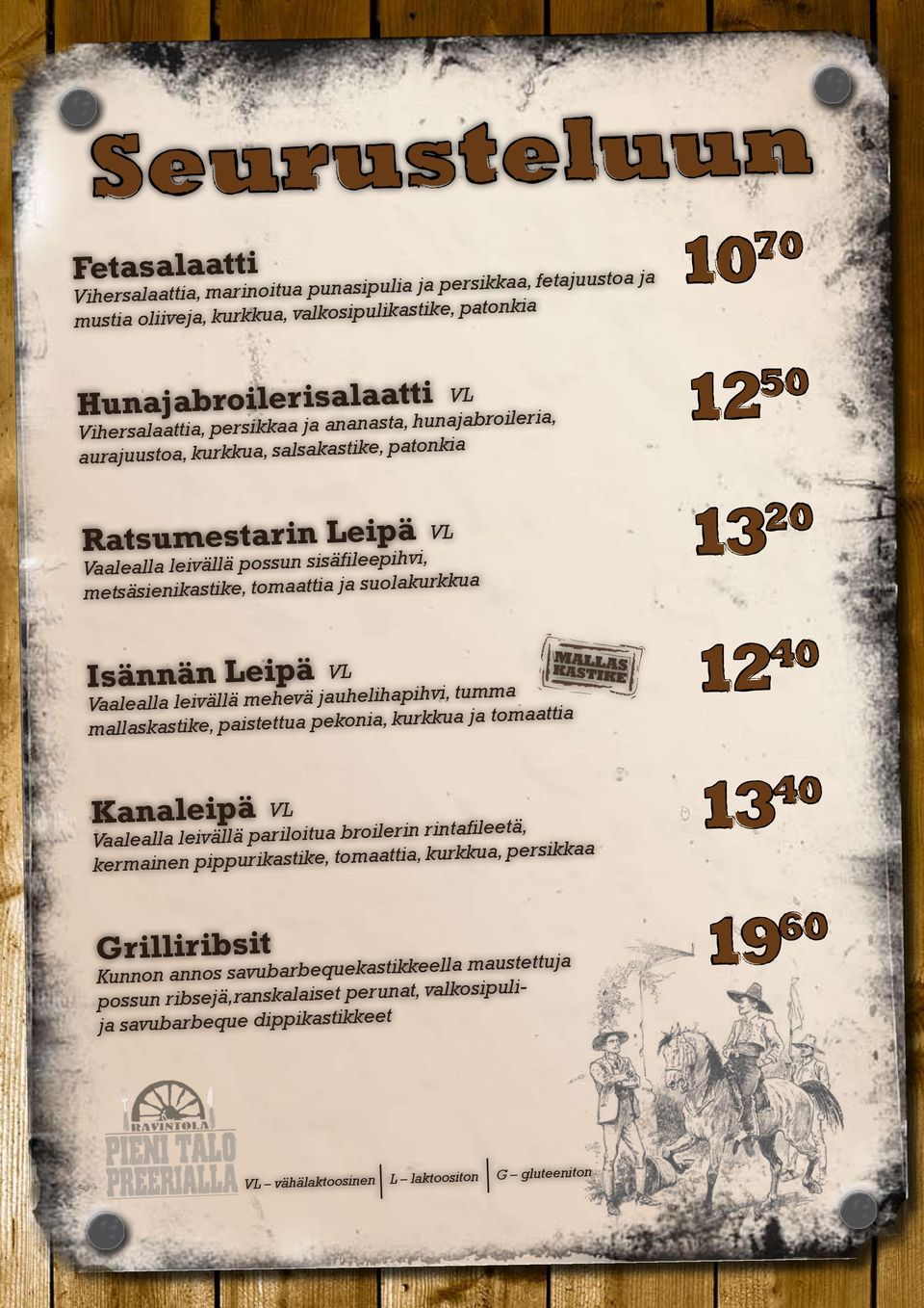 Leipä jau helihapihvi, tumma Vaalealla leivällä mehevä kurkkua ja tomaattia mallaskastike, paistettua pekonia, Kanaleipä rin rintafileetä, Vaalealla leivällä pariloitua broile tia, kurkkua,